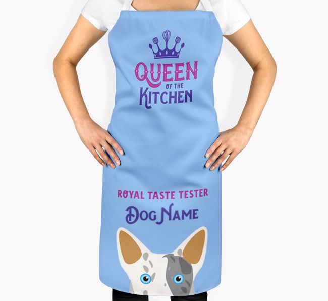 Queen of the Kitchen: Personalized {breedFullName} Apron